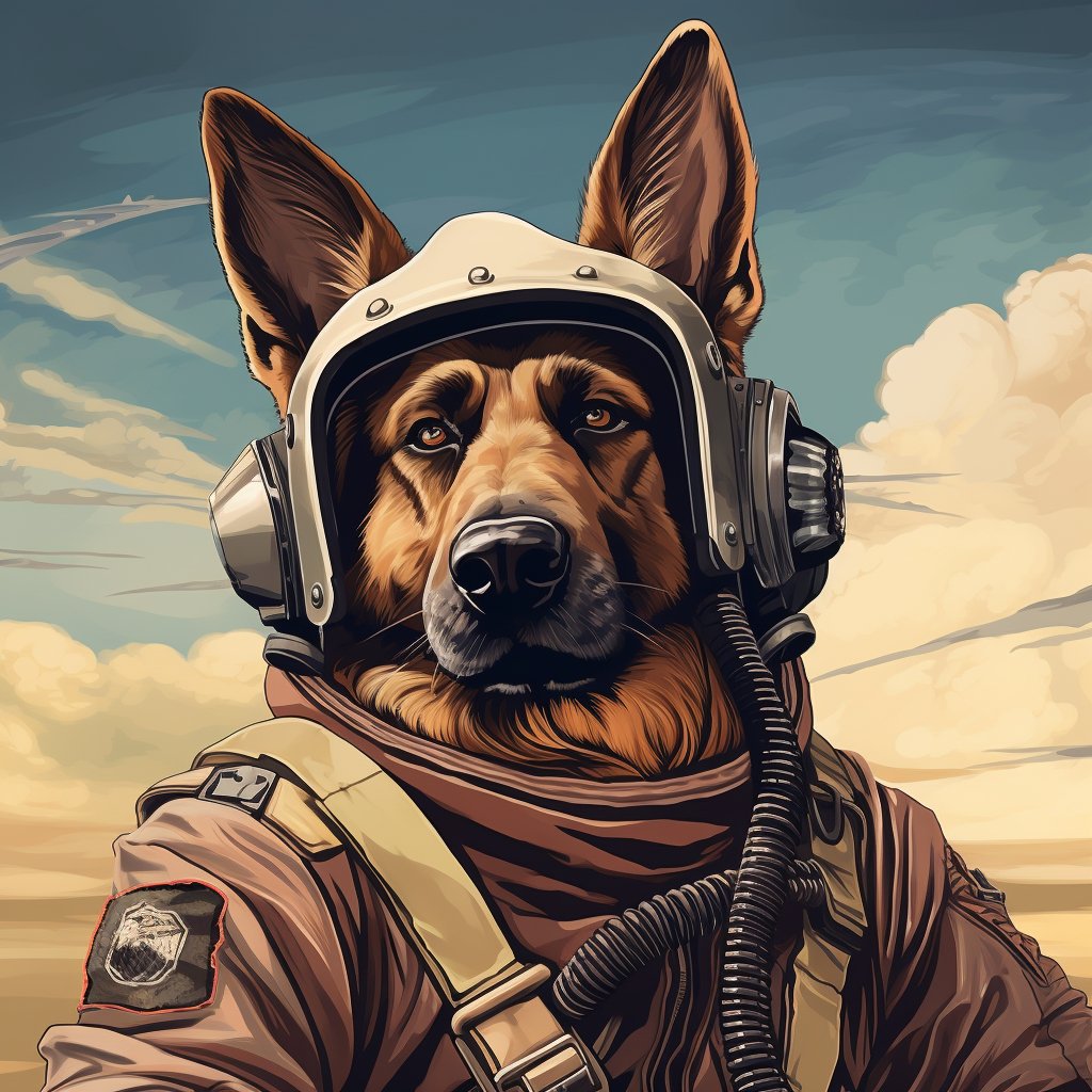 Rambo the Fighter Pilot