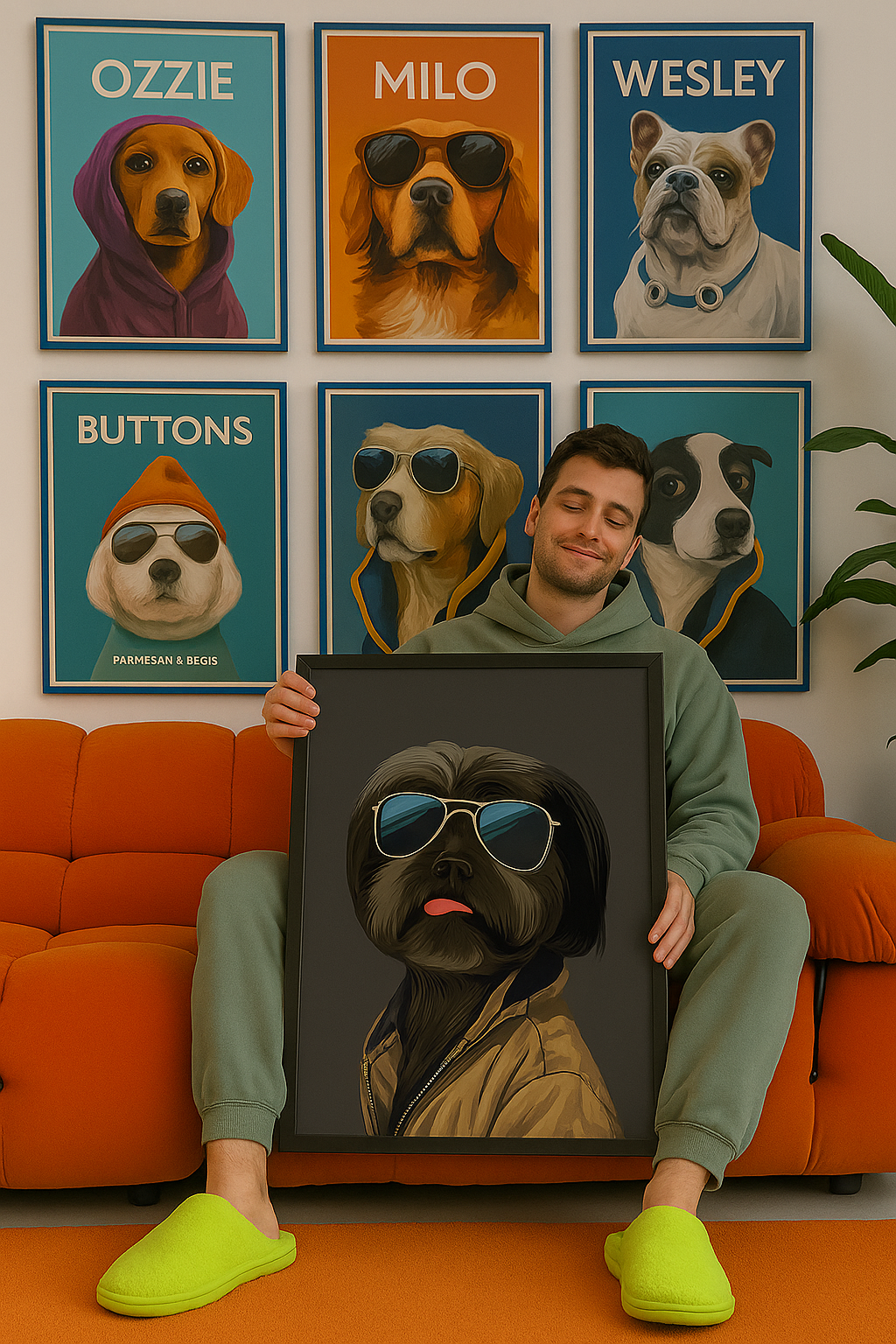 Chillest Chap Art Style