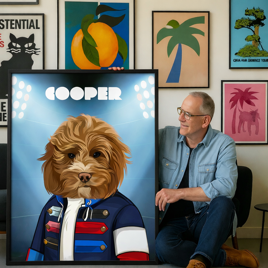 Viva La Paws Art Style