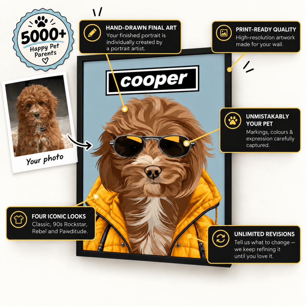 The Rockstar Collection — Custom Pet Portraits