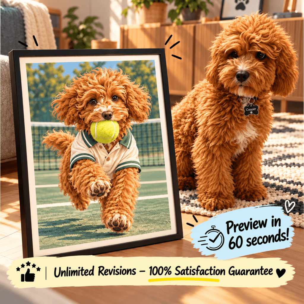The Athlete Collection — Custom Pet Portraits