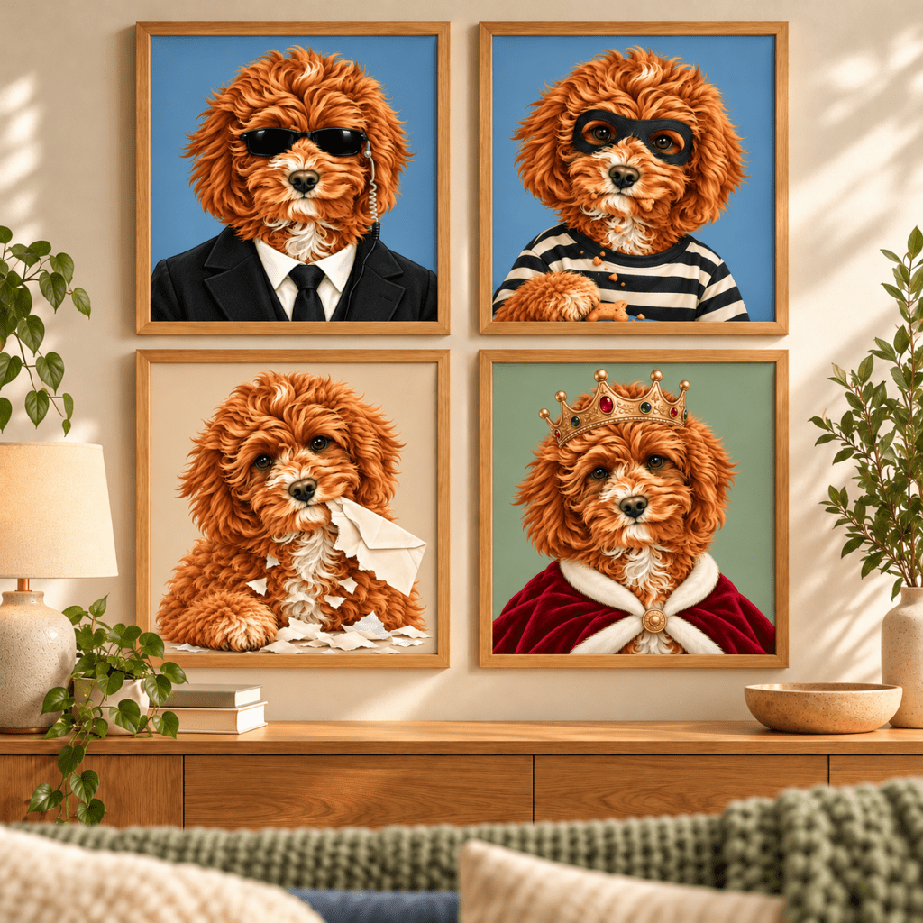 The Boss of the House Collection — Custom Pet Portraits