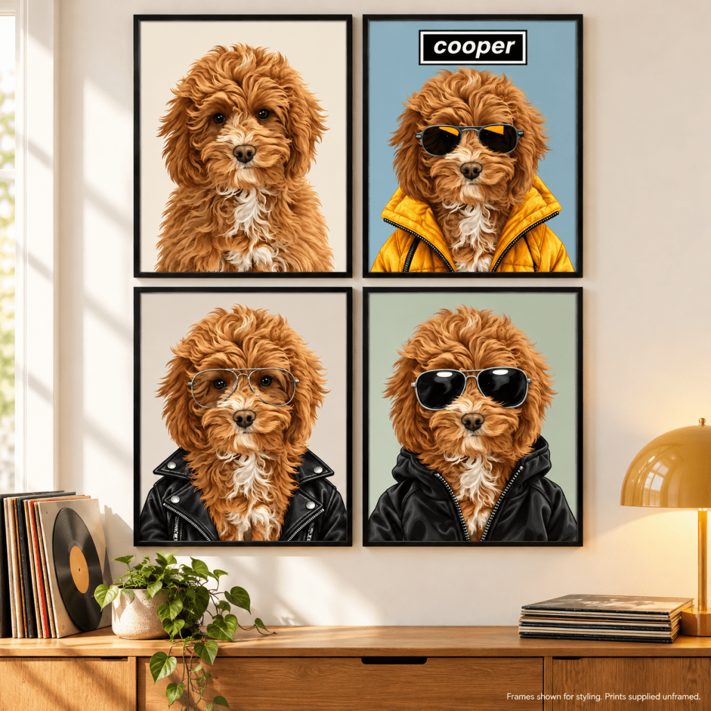 The Rockstar Collection — Custom Pet Portraits