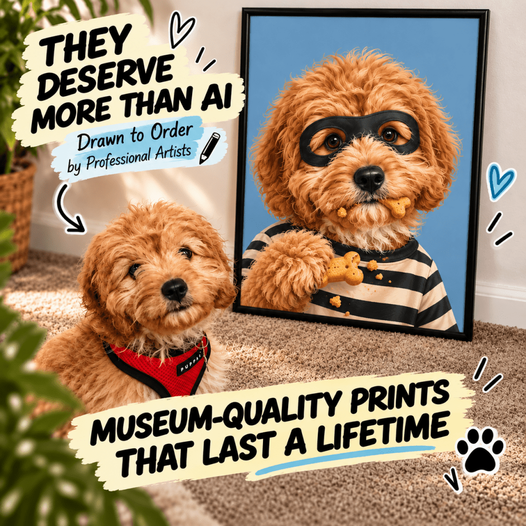 The Boss of the House Collection — Custom Pet Portraits